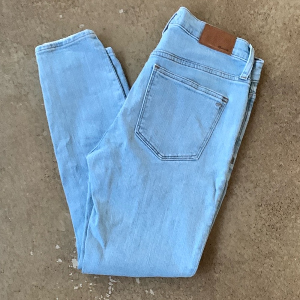 Madewell 9" High-Rise Skinny Button Fly Jeans Size 28